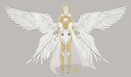 Archangel game character design